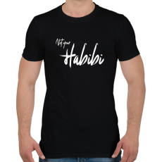 PRINTFASHION Not Your Habibi - Férfi póló - Fekete