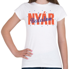 PRINTFASHION Nyár - Balaton - Női póló - Fehér női póló