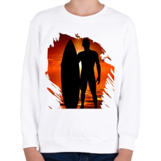 PRINTFASHION Nyár - Gyerek pulóver - Fehér