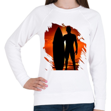 PRINTFASHION Nyár - Női pulóver - Fehér