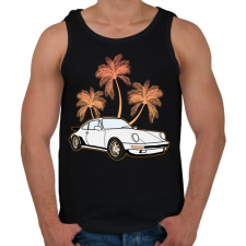 PRINTFASHION Nyári hangulat - Férfi atléta - Fekete atléta, trikó