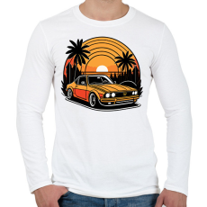 PRINTFASHION nyári hangulat - Férfi hosszú ujjú póló - Fehér