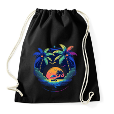 PRINTFASHION Nyári hangulat - Sportzsák, Tornazsák - Fekete tornazsák