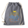 PRINTFASHION Nyári hangulat - Sportzsák, Tornazsák - Grafitszürke
