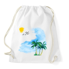 PRINTFASHION NYÁRI KÉP - Sportzsák, Tornazsák - Fehér tornazsák