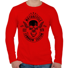 PRINTFASHION Nyárspolgár - Férfi hosszú ujjú póló - Piros