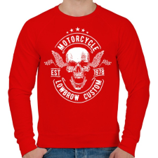 PRINTFASHION Nyárspolgár  - Férfi pulóver - Piros férfi pulóver, kardigán