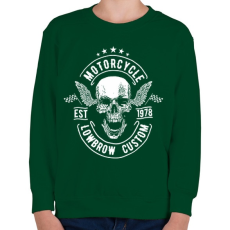 PRINTFASHION Nyárspolgár  - Gyerek pulóver - Sötétzöld