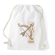 PRINTFASHION Nyilas horoszkóp - Sportzsák, Tornazsák - Fehér tornazsák