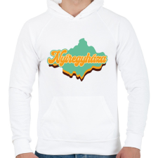 PRINTFASHION Nyíregyháza - Férfi kapucnis pulóver - Fehér férfi pulóver, kardigán
