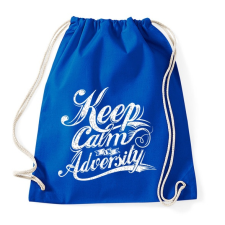 PRINTFASHION Nyugi a balsorsban is.  - Sportzsák, Tornazsák - Bright royal tornazsák