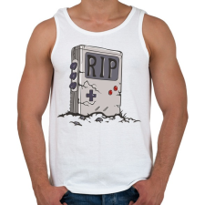 PRINTFASHION Nyugodj békében - Férfi atléta - Fehér atléta, trikó