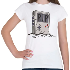 PRINTFASHION Nyugodj békében - Női póló - Fehér