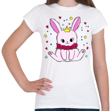 PRINTFASHION nyuszika-001 - Női póló - Fehér női póló