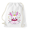 PRINTFASHION nyuszika-001 - Sportzsák, Tornazsák - Fehér