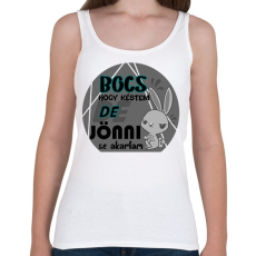 PRINTFASHION nyuszis bocs hogy késtem - Női atléta - Fehér