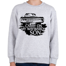 PRINTFASHION odaát #2 - Gyerek pulóver - Sport szürke gyerek pulóver, kardigán