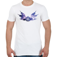 PRINTFASHION Odaát (Supernatural) - Férfi póló - Fehér