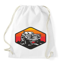 PRINTFASHION offroad - Sportzsák, Tornazsák - Fehér tornazsák