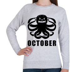 PRINTFASHION Október - Női pulóver - Sport szürke