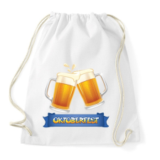 PRINTFASHION Oktoberfest - Sportzsák, Tornazsák - Fehér tornazsák