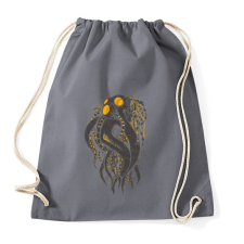 PRINTFASHION Oktobot - Sportzsák, Tornazsák - Grafitszürke tornazsák