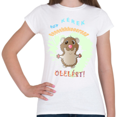 PRINTFASHION Ölelés - Női póló - Fehér