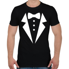 PRINTFASHION Öltöny - Férfi póló - Fekete férfi póló