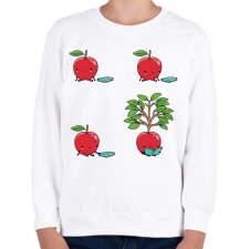 PRINTFASHION Olvasni jó - Gyerek pulóver - Fehér gyerek pulóver, kardigán