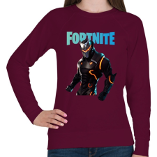 PRINTFASHION OMega Fortnite  - Női pulóver - Bordó női pulóver, kardigán