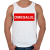 PRINTFASHION OMEGALUL - Férfi atléta - Fehér