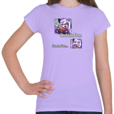 PRINTFASHION Omnomnom  - Női póló - Viola