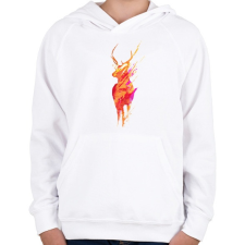 PRINTFASHION On the road again - Gyerek kapucnis pulóver - Fehér gyerek pulóver, kardigán