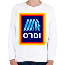 PRINTFASHION Ondi - Gyerek pulóver - Fehér