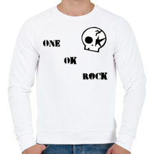 PRINTFASHION One Ok Rock - Férfi pulóver - Fehér férfi pulóver, kardigán