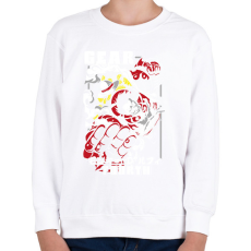 PRINTFASHION One Piece Gear 4 - Gyerek pulóver - Fehér