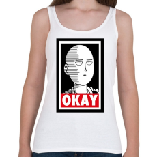 PRINTFASHION One Punch Man - Női atléta - Fehér
