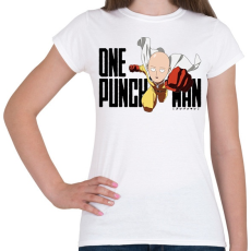 PRINTFASHION One Punch Man - Női póló - Fehér