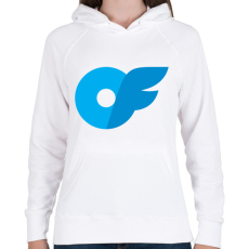 PRINTFASHION Only Fans - Női kapucnis pulóver - Fehér