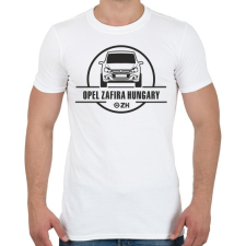 PRINTFASHION Opel zafira hungary - Férfi póló - Fehér férfi póló
