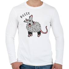 PRINTFASHION Oposszum #2 - Férfi hosszú ujjú póló - Fehér férfi póló