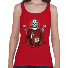 PRINTFASHION Orákulum - Női atléta - Cseresznyepiros