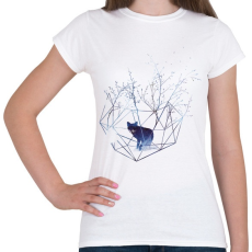 PRINTFASHION Organic prison - Női póló - Fehér