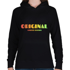 PRINTFASHION Original limited edition - Női kapucnis pulóver - Fekete női pulóver, kardigán