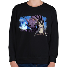 PRINTFASHION Orochimaru - Gyerek pulóver - Fekete gyerek pulóver, kardigán
