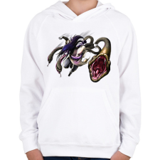 PRINTFASHION Orocsimaru - Gyerek kapucnis pulóver - Fehér gyerek pulóver, kardigán