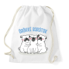 PRINTFASHION Örökké barátok - Sportzsák, Tornazsák - Fehér