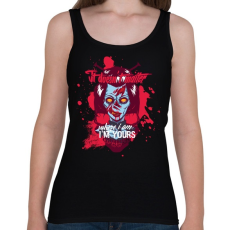 PRINTFASHION Örökre! - Női atléta - Fekete