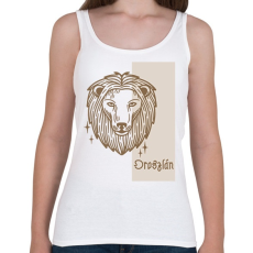 PRINTFASHION Oroszlán horoszkóp - Női atléta - Fehér