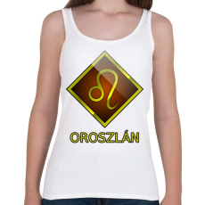 PRINTFASHION Oroszlán - Női atléta - Fehér